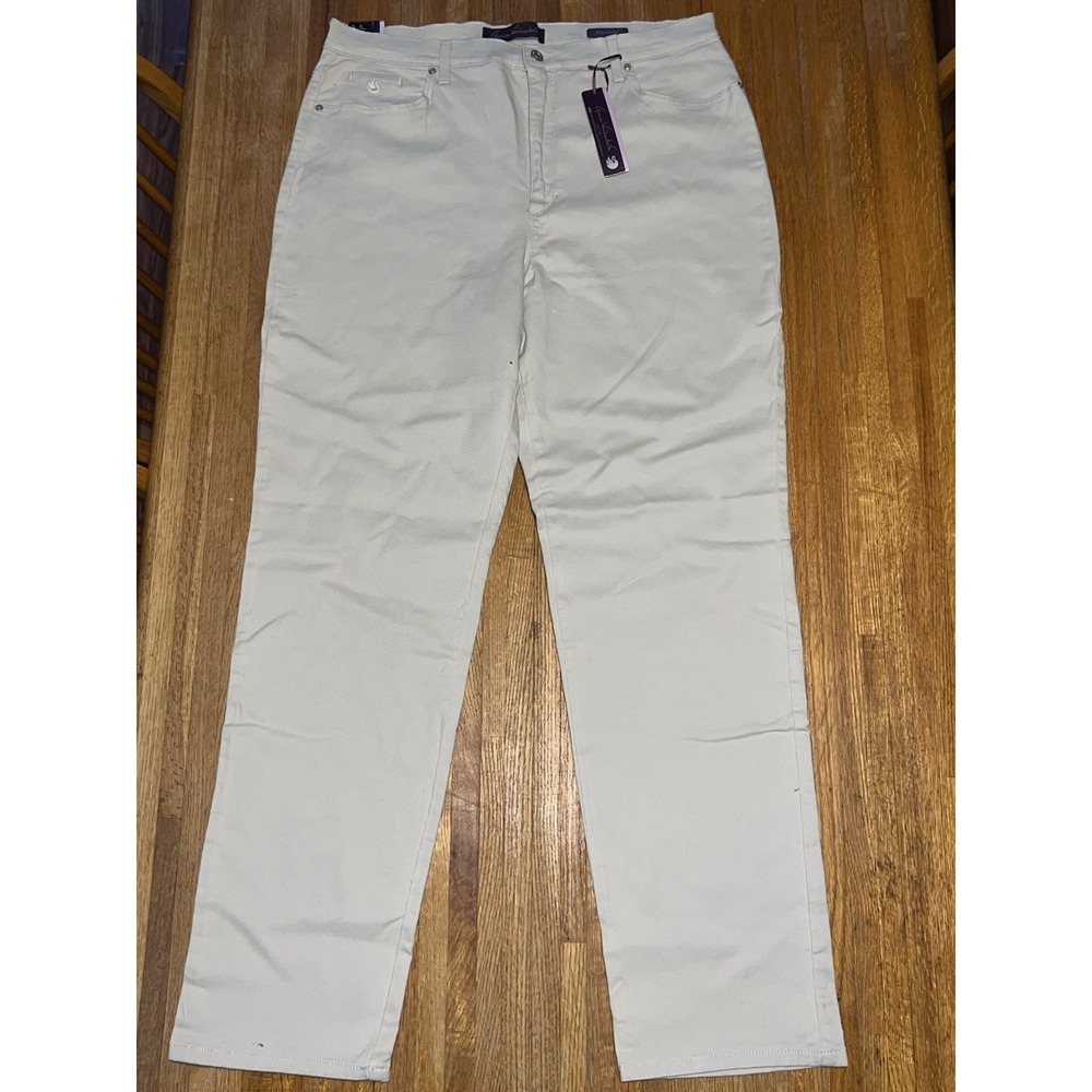 Gloria Vanderbilt Women 18 Long Amanda Tan Taper Classic Rise Heritage Fit Jeans